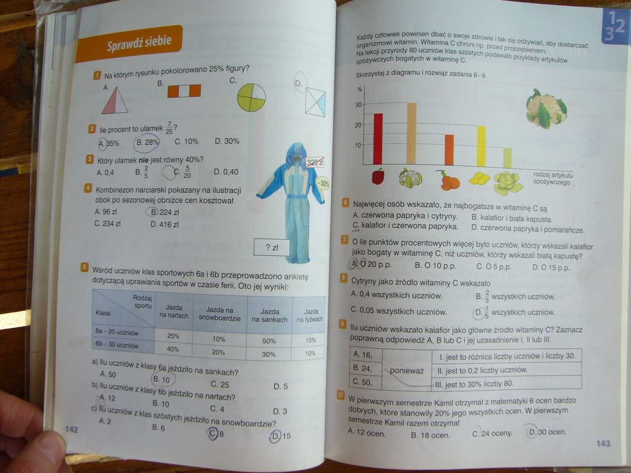 Matematyka wokół nas klasa 6