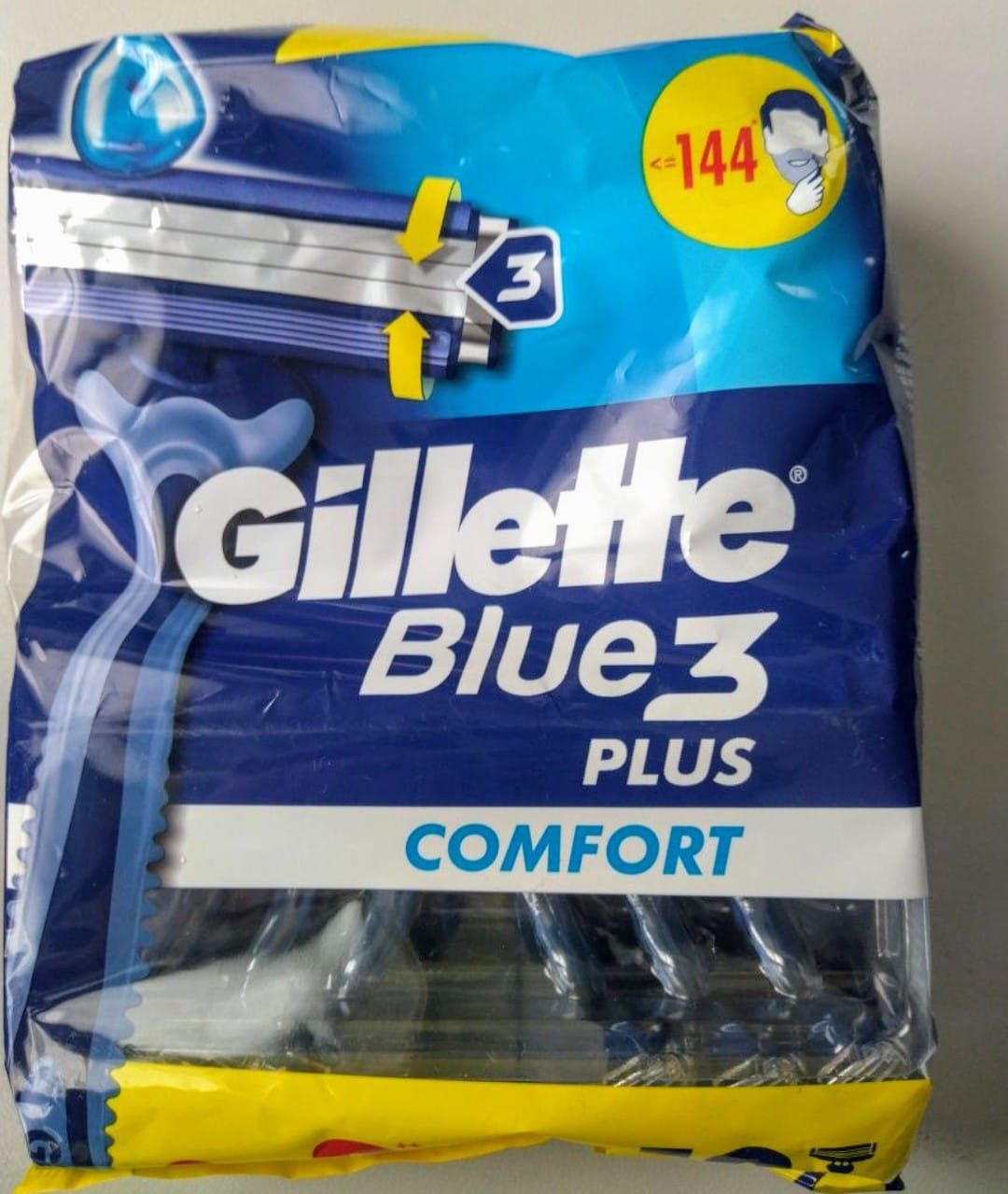 Gillette Blue 3 Plus 48 szt. 4 opakowania