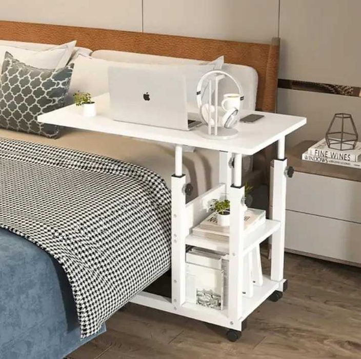 Столик для ліжка дивану стіл підставка для ноутбука прикроватный стол