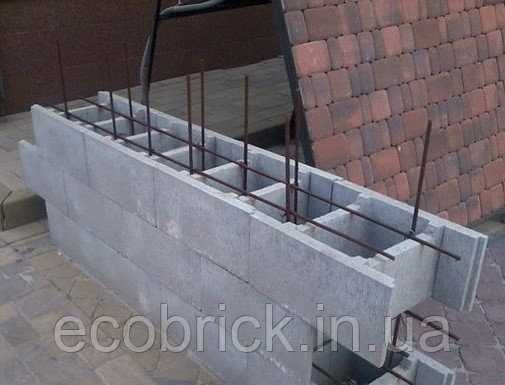 Газоблок, Відсівблок, Стовпчик, Блок незнімної опалубки  від виробника