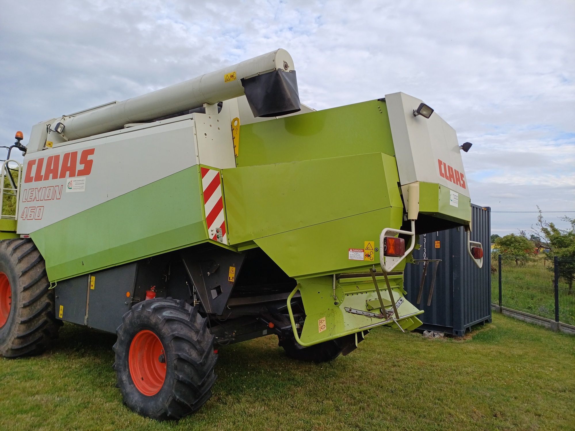 Claas Lexion 460 mercedes v6 cebis cena brutto