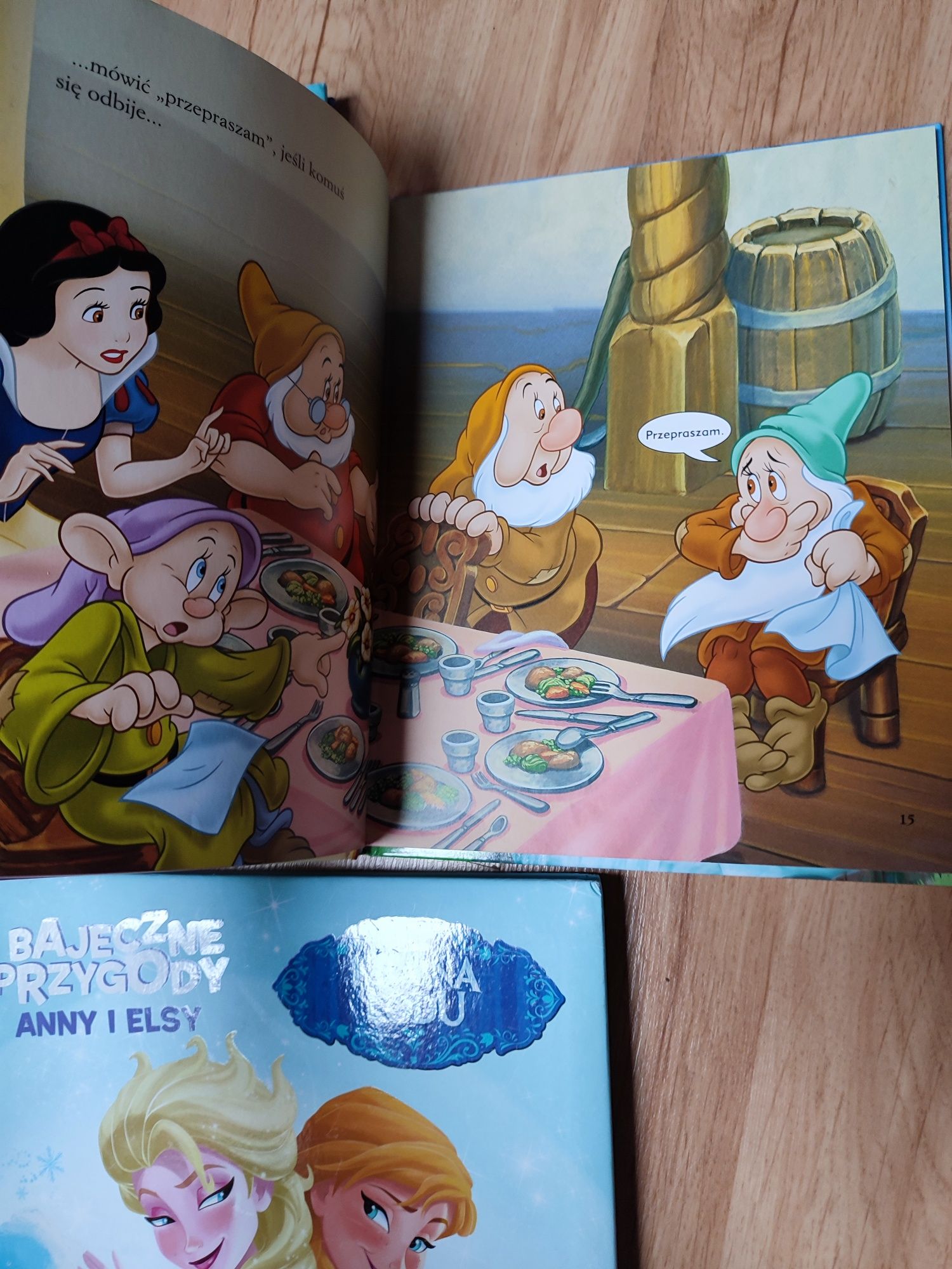 Zestaw książek kraina lodu i księżniczki Disney