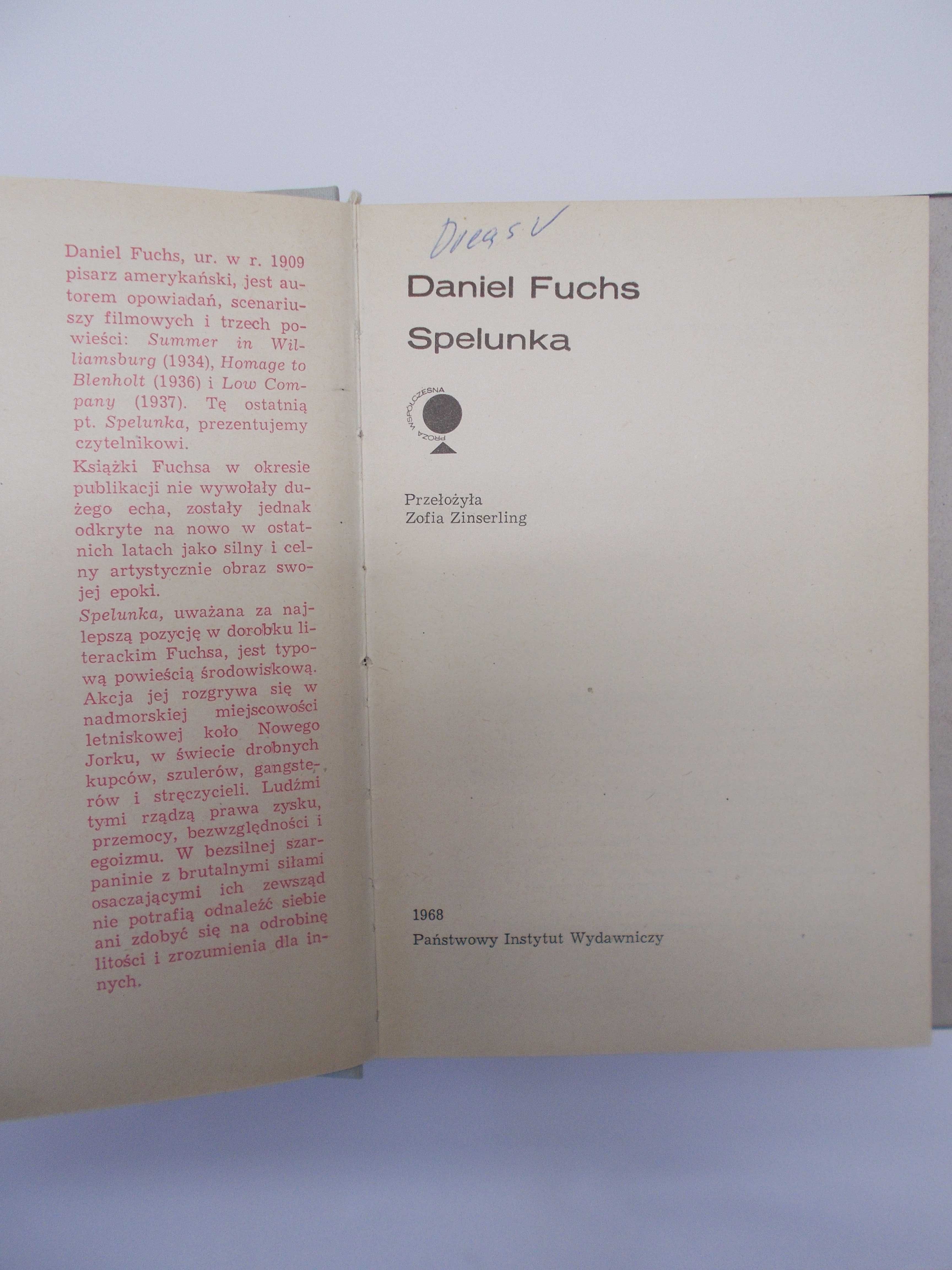 Daniel Fuchs - Spelunka