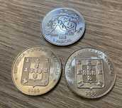 Moedas Macau 5 Patacas 1988