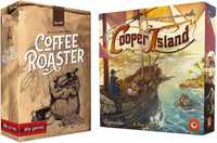 Duopak: Coffee Roaster + Cooper Island gra planszowa (nowa) (folia)