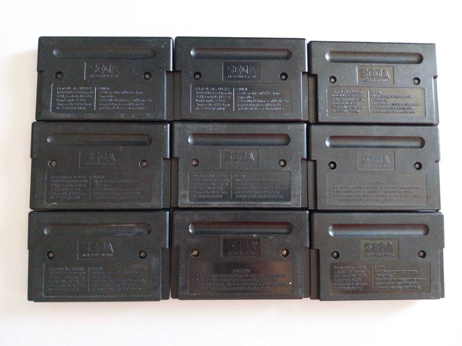 Jogos Mega Drive Lote 1