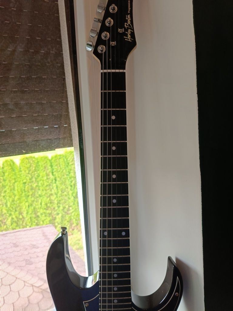 Gitara Harley Benton RG-Junior BK Rock Series