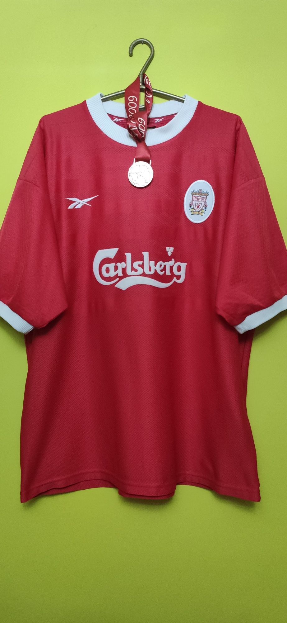 Koszulka klubowa piłkarska t-shirt  Liverpool Fc Vintage  1998
