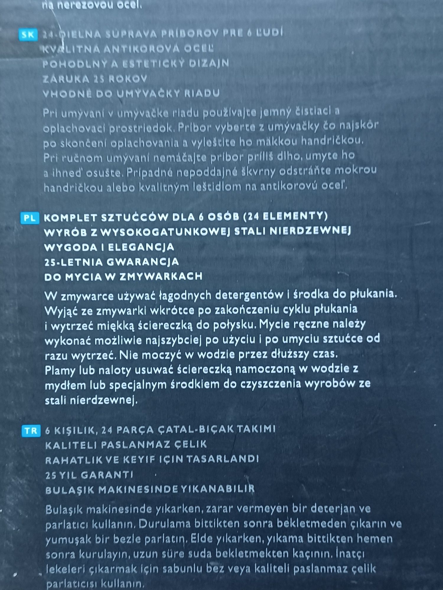 Sztućce Amefa nowe