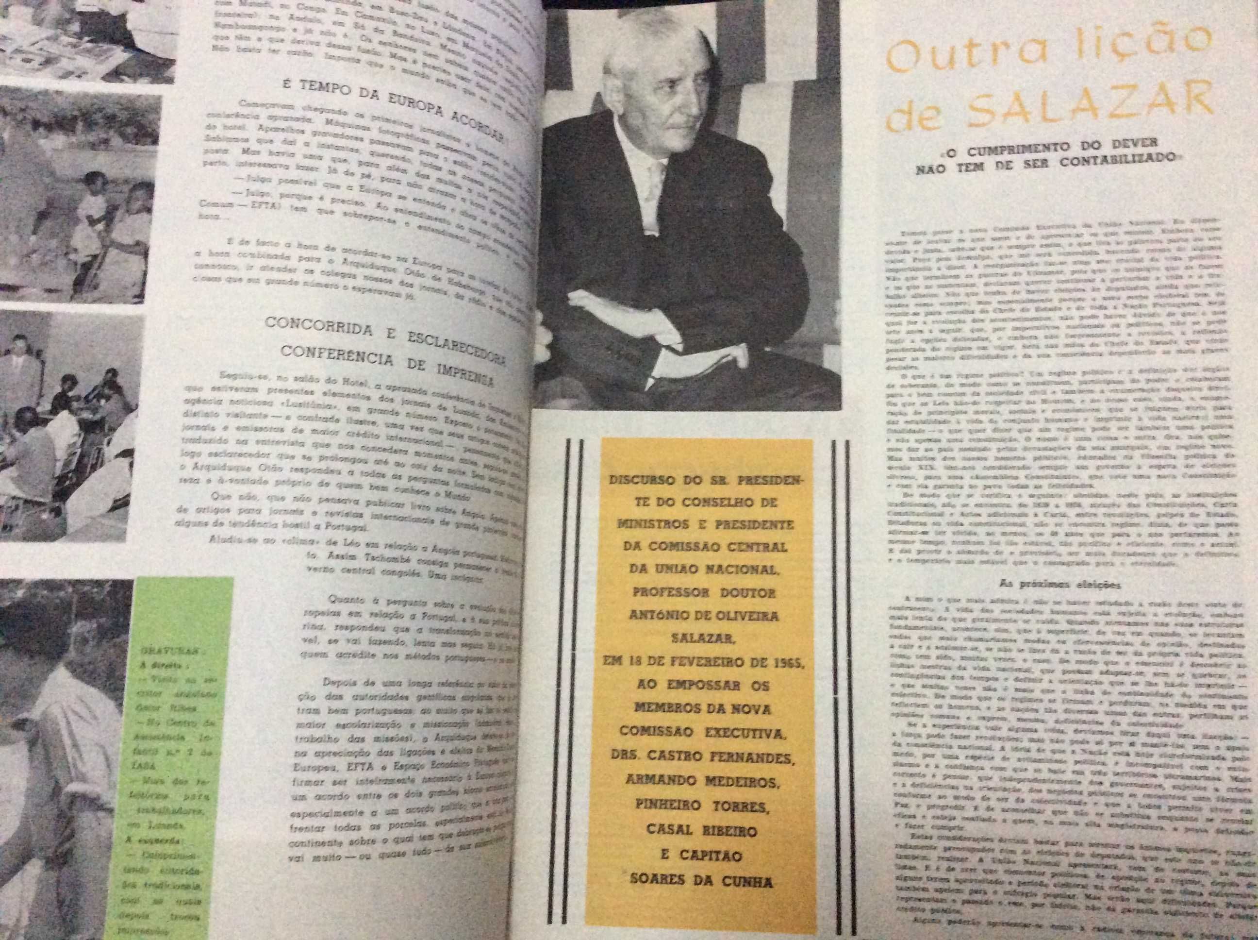 Revista de Angola , quinzenário ilustrado. Fevereiro de 1965