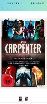 Kolekcja zestaw płyt dvd John Carpenter