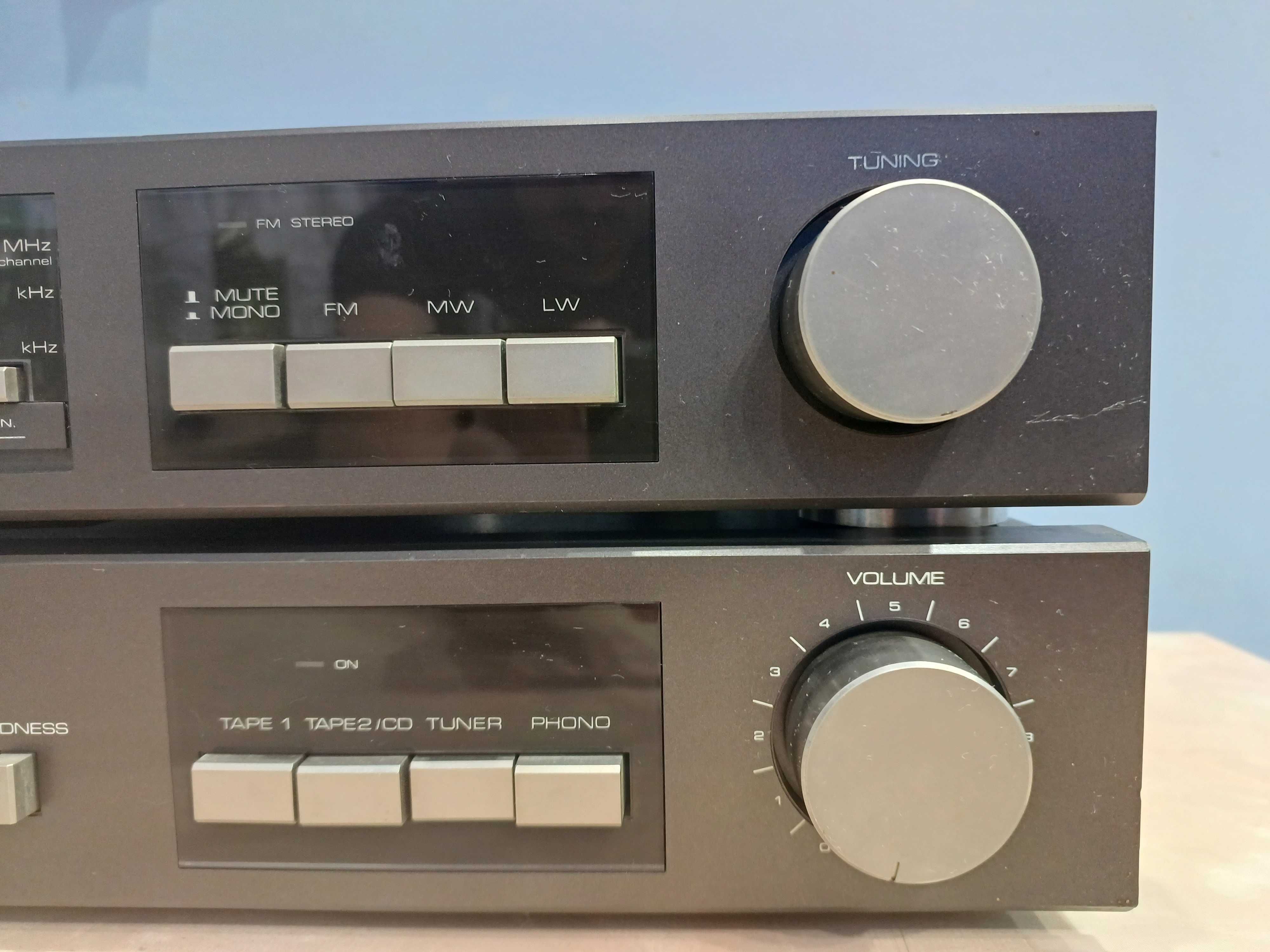 SABA Amplifier MI15 and SABA HiFi FM/AM Tuner MT15