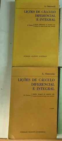 Lições de Cálculo Diferencial