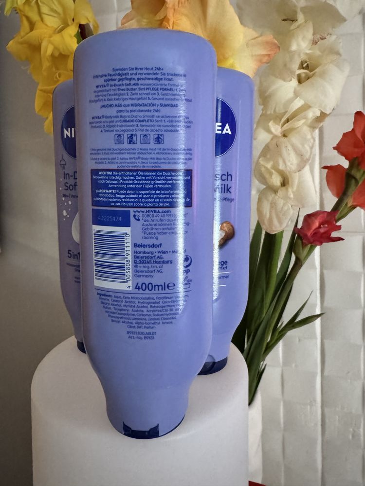 NIVEA soft milk in-dusch