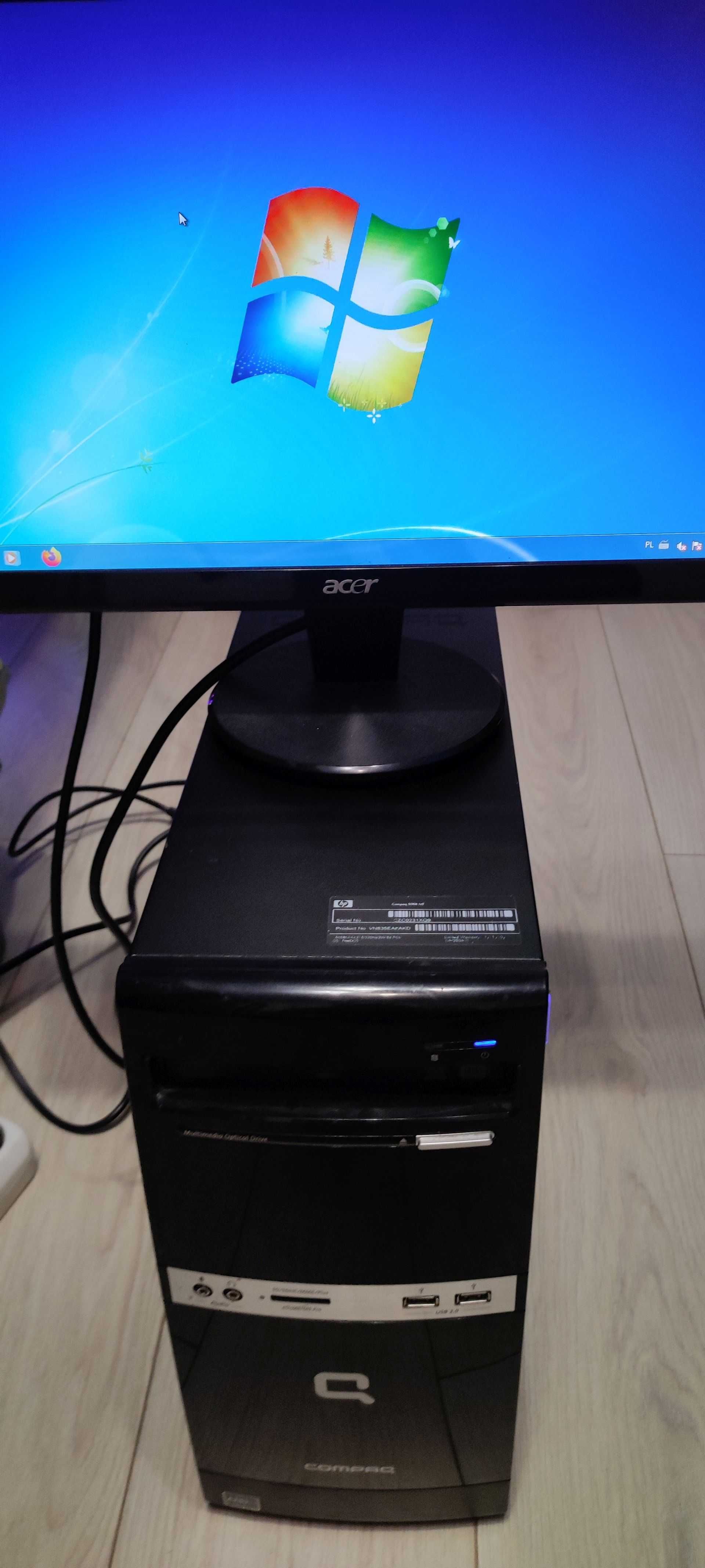 Komputer HP Compaq 505B MT - monitor 19 cali - warto.