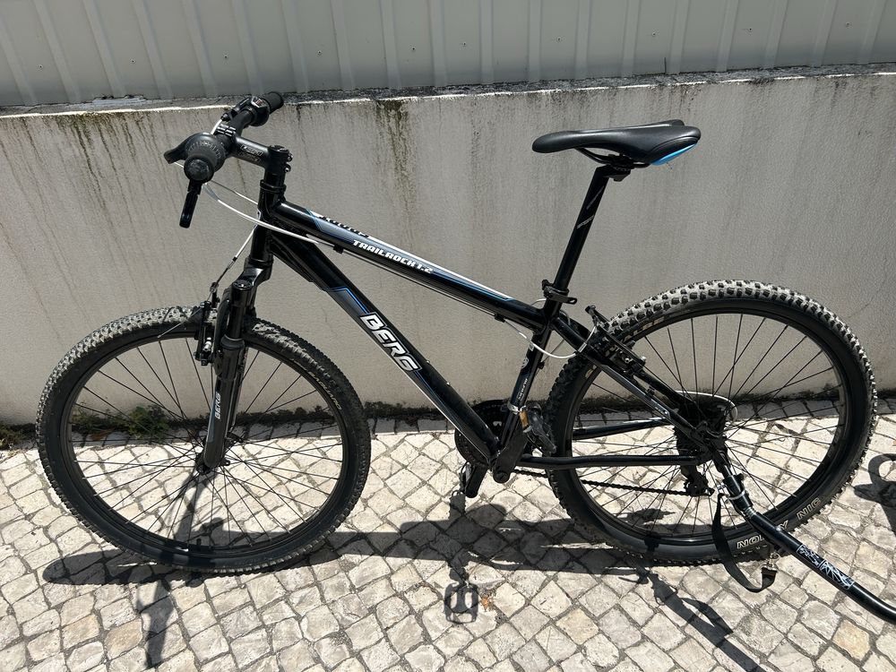 Bicicleta + atrelado para crianças