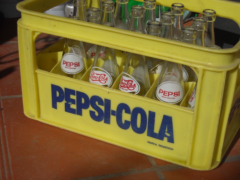 Garrafas antigas Pepsi Cola 20cl