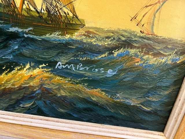 Quadro pintado a óleo