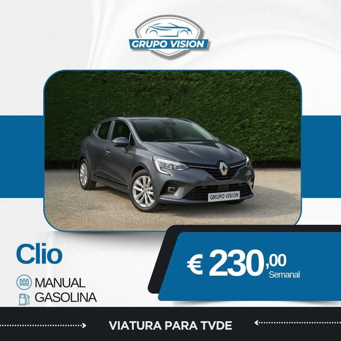 Aluguer de VIATURAS TVDE a partir de 185€ semanais