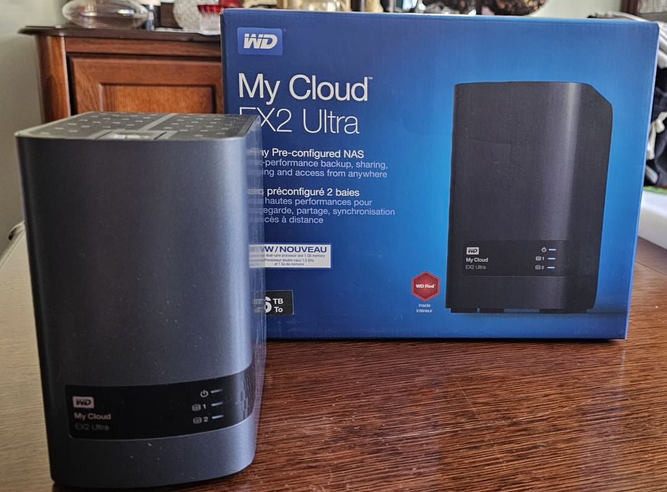 NAS serwer plików 8 TB WD My Cloud EX2 Ultra