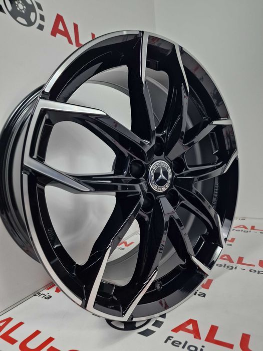 NOWE alufelgi MERCEDES 18" C-Klasa E-Klasa CLA GLC Czarne