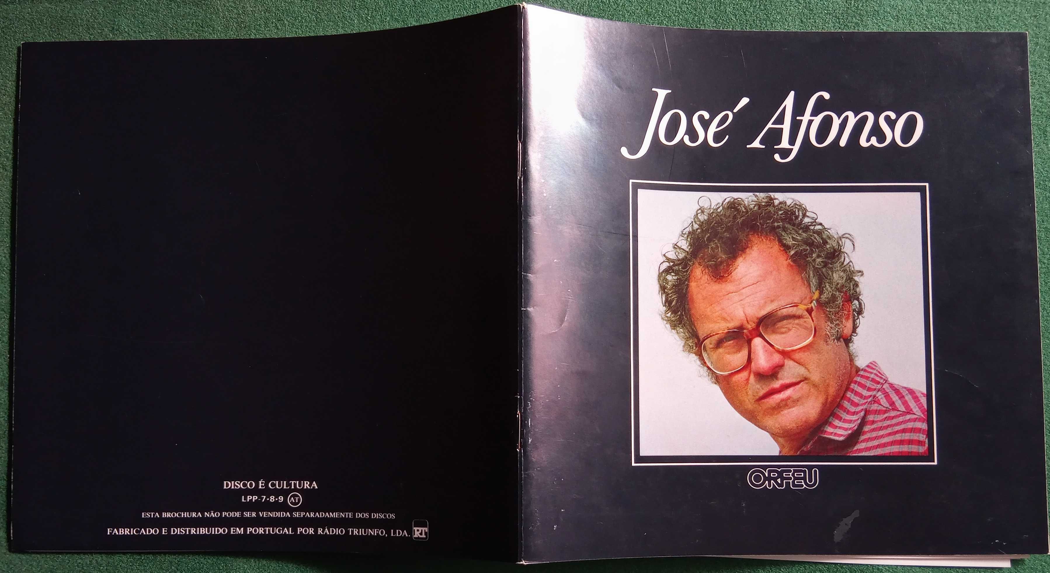 José Afonso	- - - - -		José Afonso	- - - - -	3 X LP