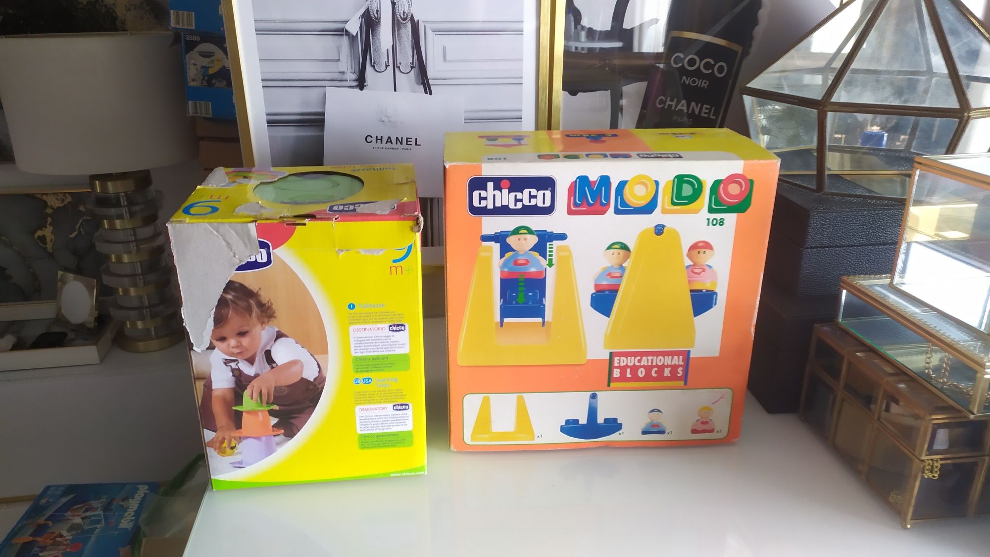 2 brinquedos Chicco novos