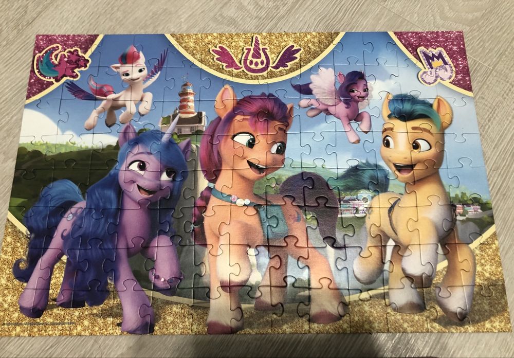 Puzzle Trefl Kucyki Pony My little pony 100 elementów