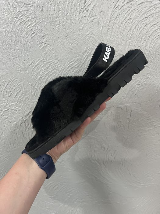 Сандалі/шльопанці оригінал Karl Lagerfeld Black | Оригінал (23.0-23.5)