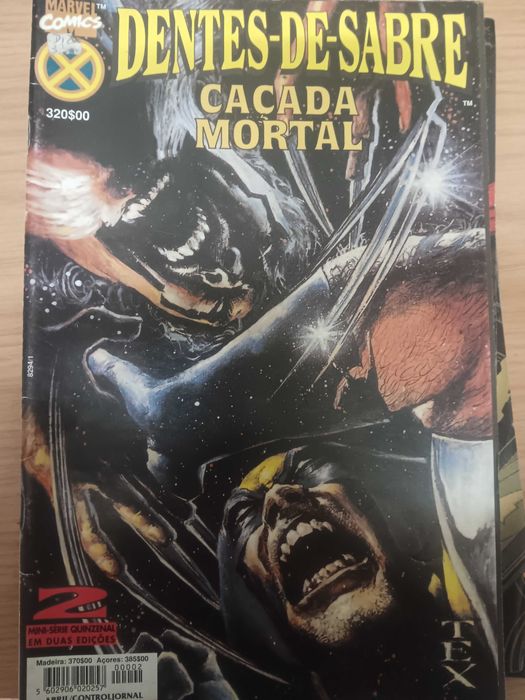 Dentes de Sabre banda desenhada