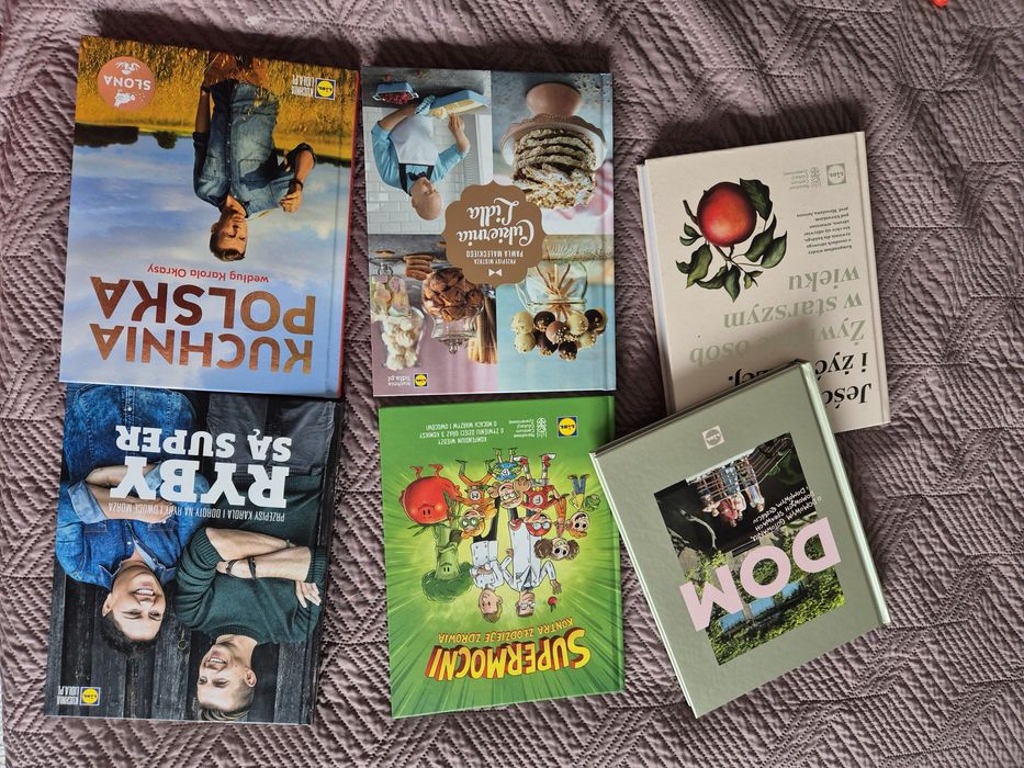 Kuchnia Lidla książki różne