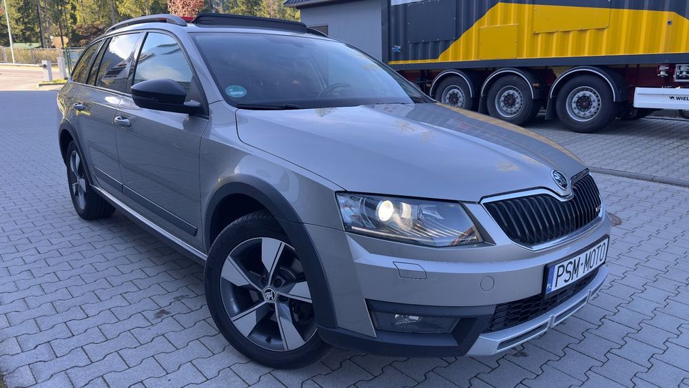 Skoda Octavia 4x4 DSG Scout 2.0TDI 185KM idealna!