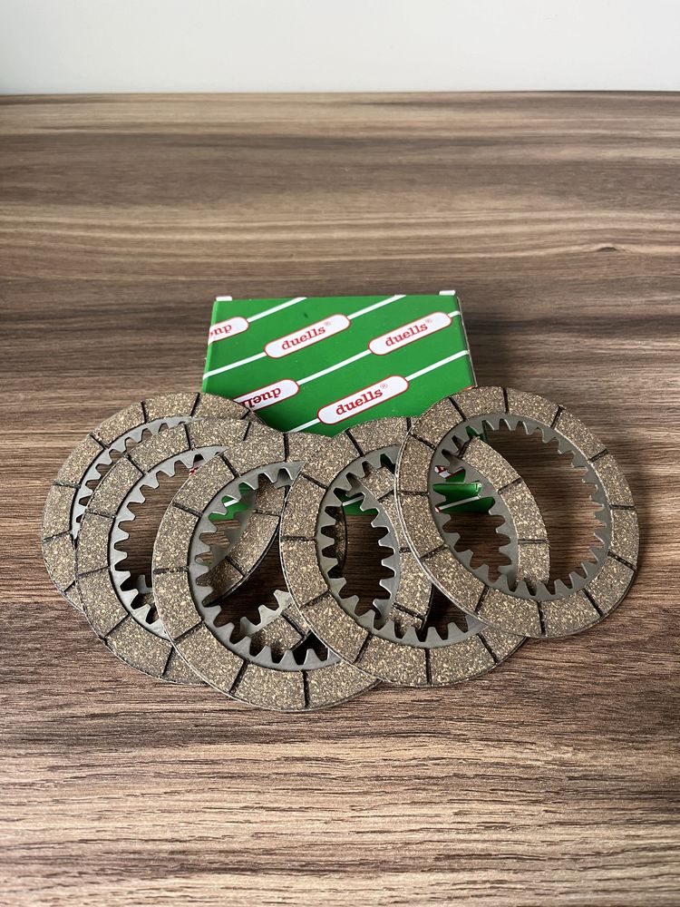 NOWY KOMPLET DUELLS tarcz tarcze sprzęgła MZ ETZ 250 ETZ 251 MZ TS 250