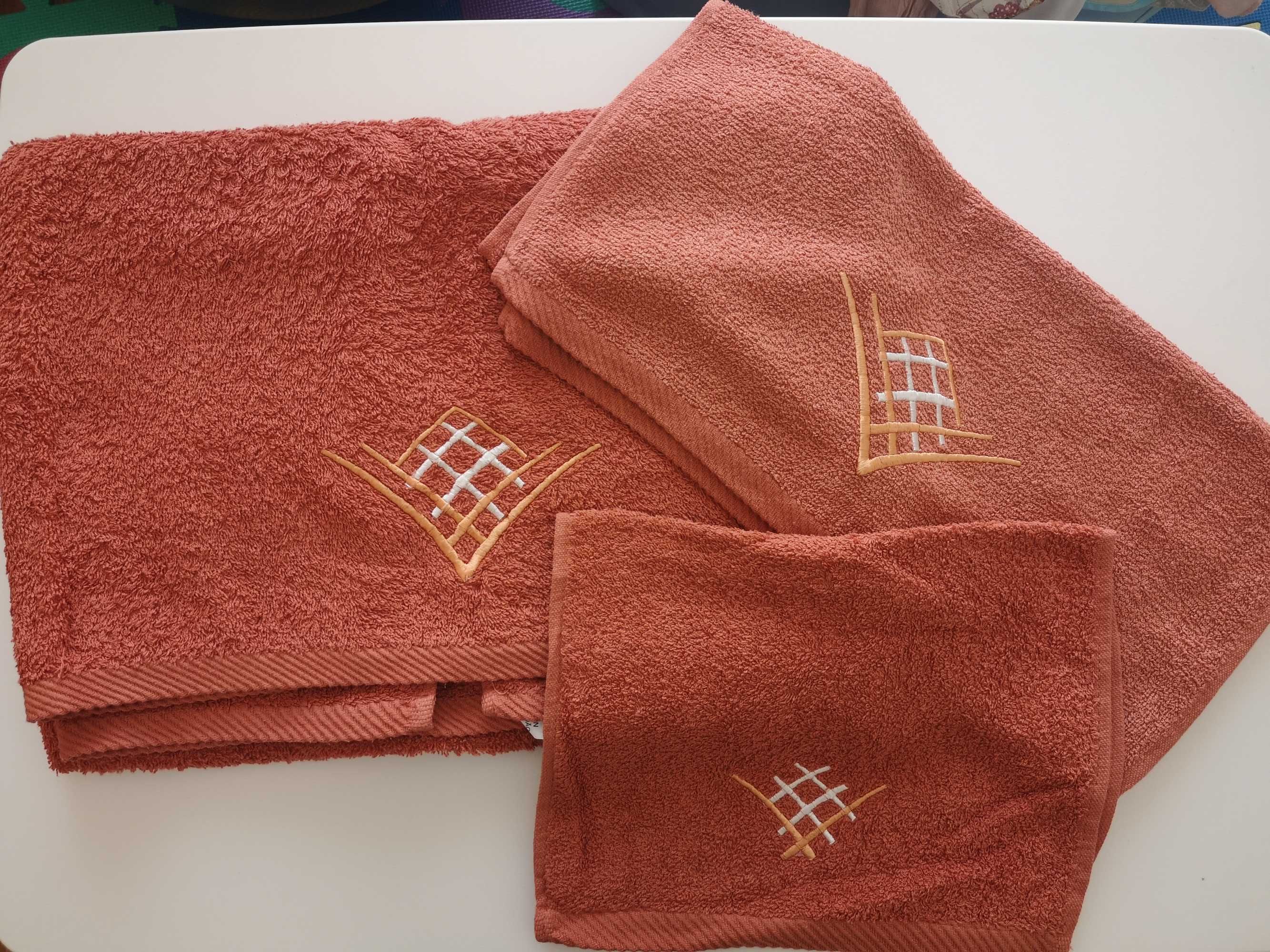 Conjunto de 3 toalhas de banho