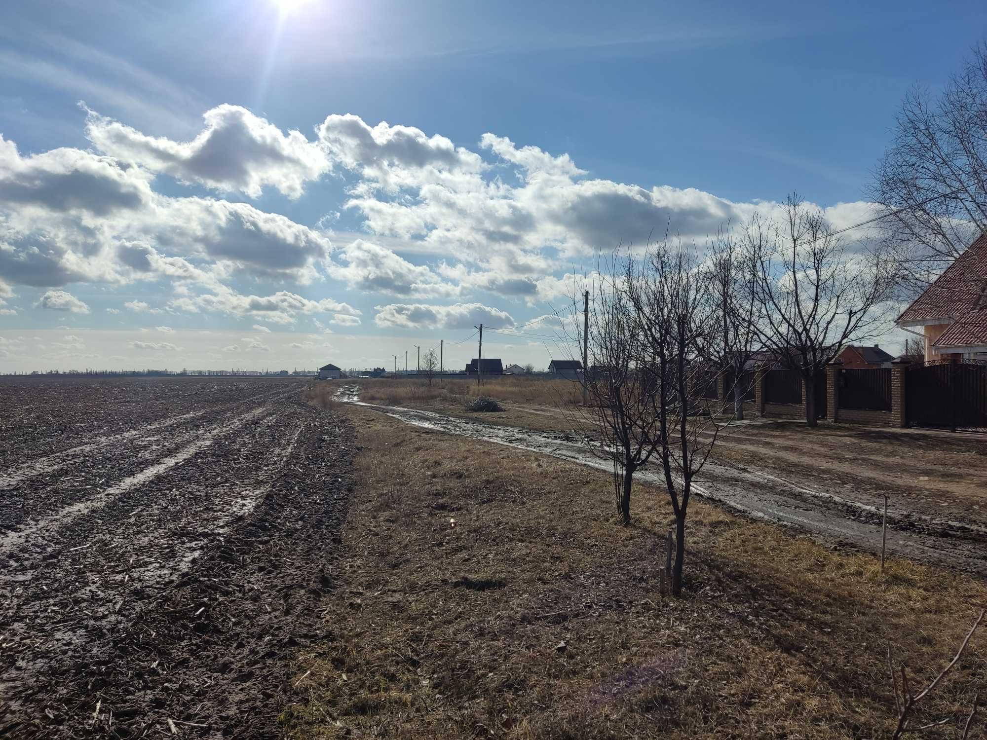 Участок Петропавловское Бориспольский рн, 1,2ГА под коттеджный городок