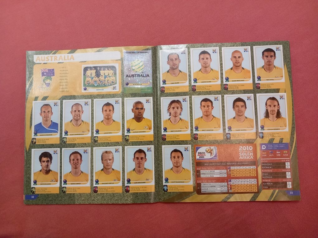 Album Panini South Africa 2010 Fifa World Cup