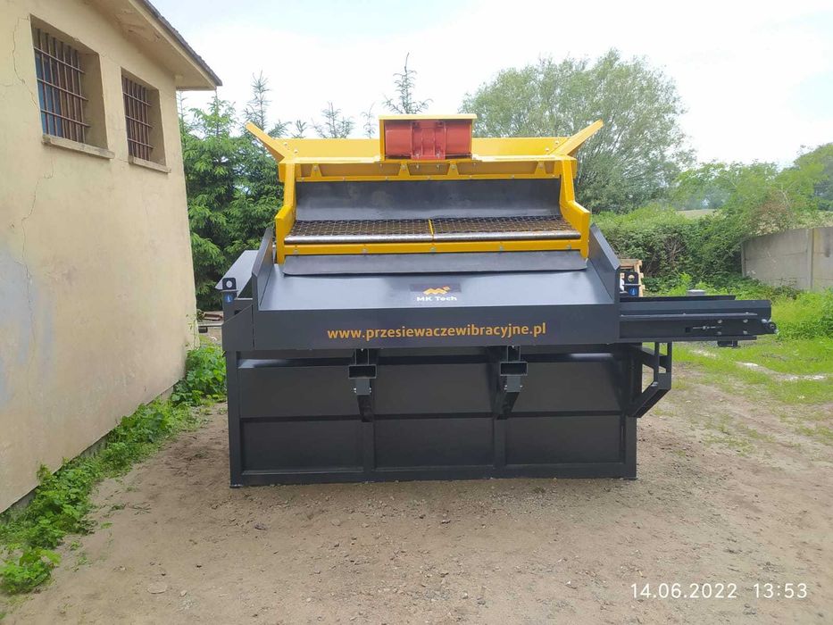 Przesiewacz wibracyjny 3 frakcyjny PWB-403F