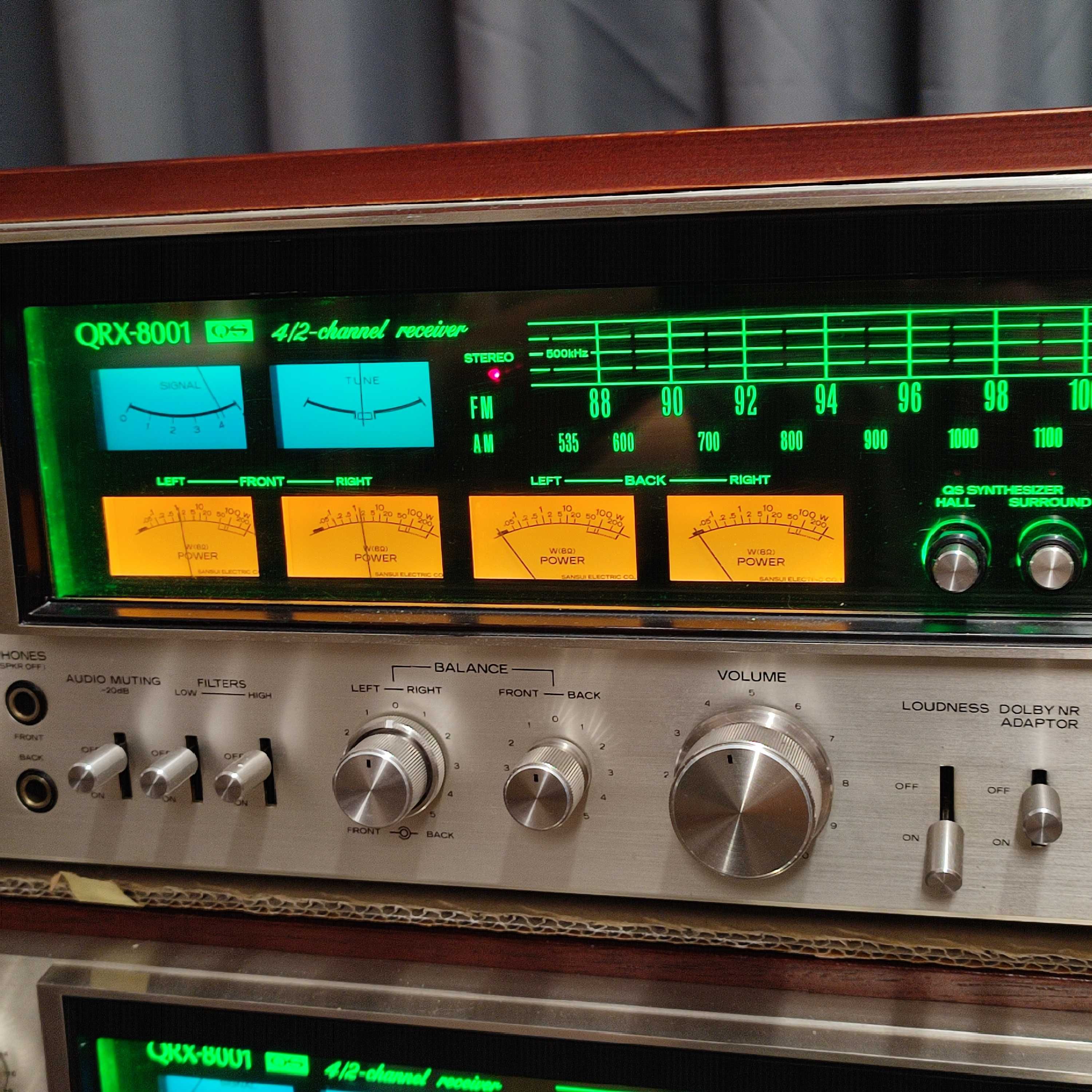 SANSUI QRX 8001 potężny amplituner