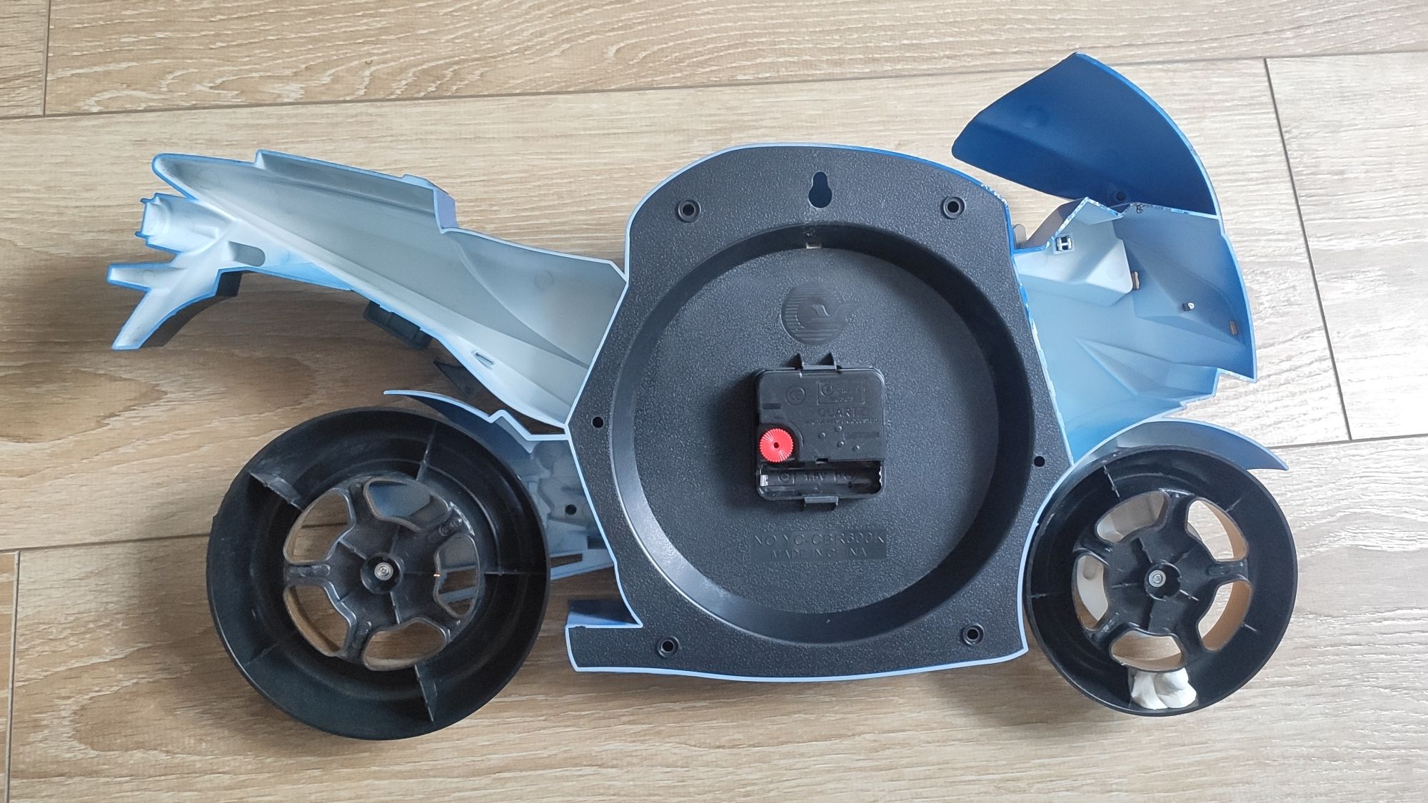 Zegar ścienny w kształcie motocykla Honda CBR 600 RR