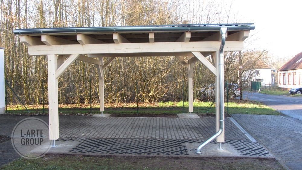 CARPORT Solidna wiata 680x580 cm Solar
