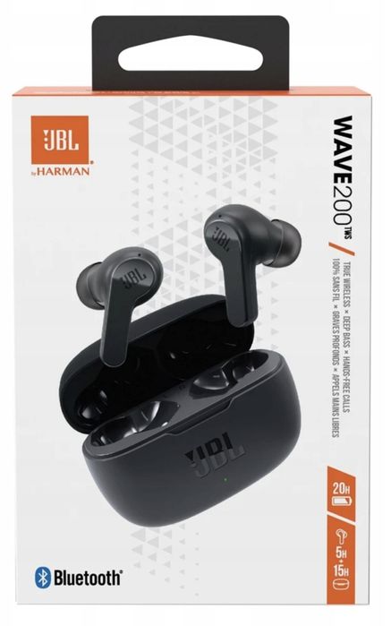 NA LEWARA nowe słuchawki bezprzewodowe JBL WAVE 200 TWS