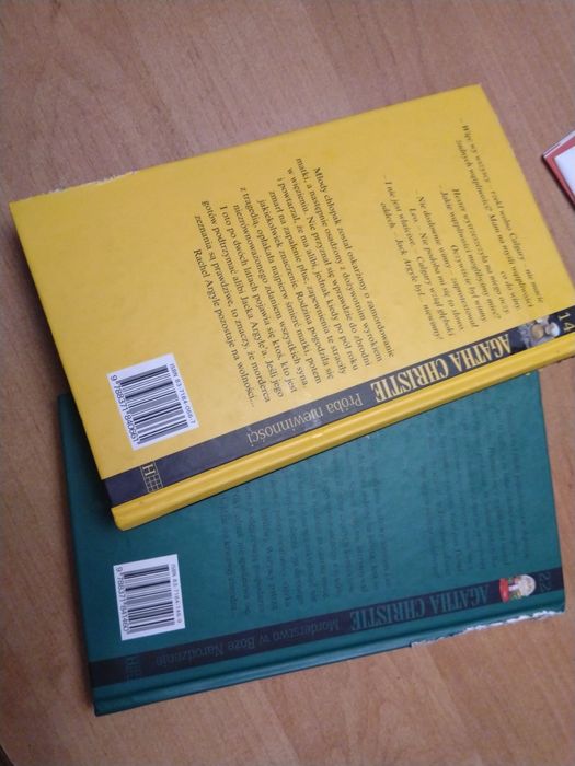 Zestaw książek Agathy Agatha Christie Próba niewinności Morderstwo