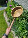 Miedziana patelnia vintage