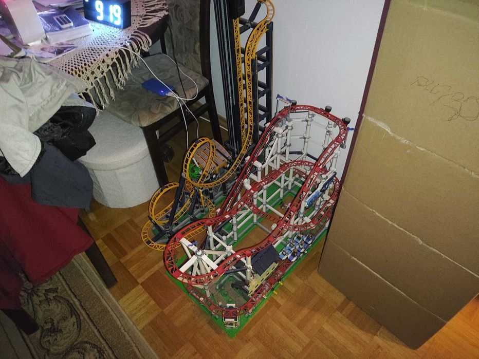 Kolekcja - Klocki LEGO 10303 Loop Coaster, 10261 Roller Coaster