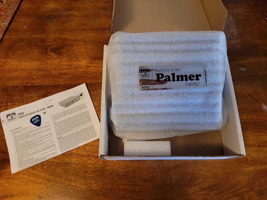 Atenuador Palmer PDI-06-8 Ohm para amplificador