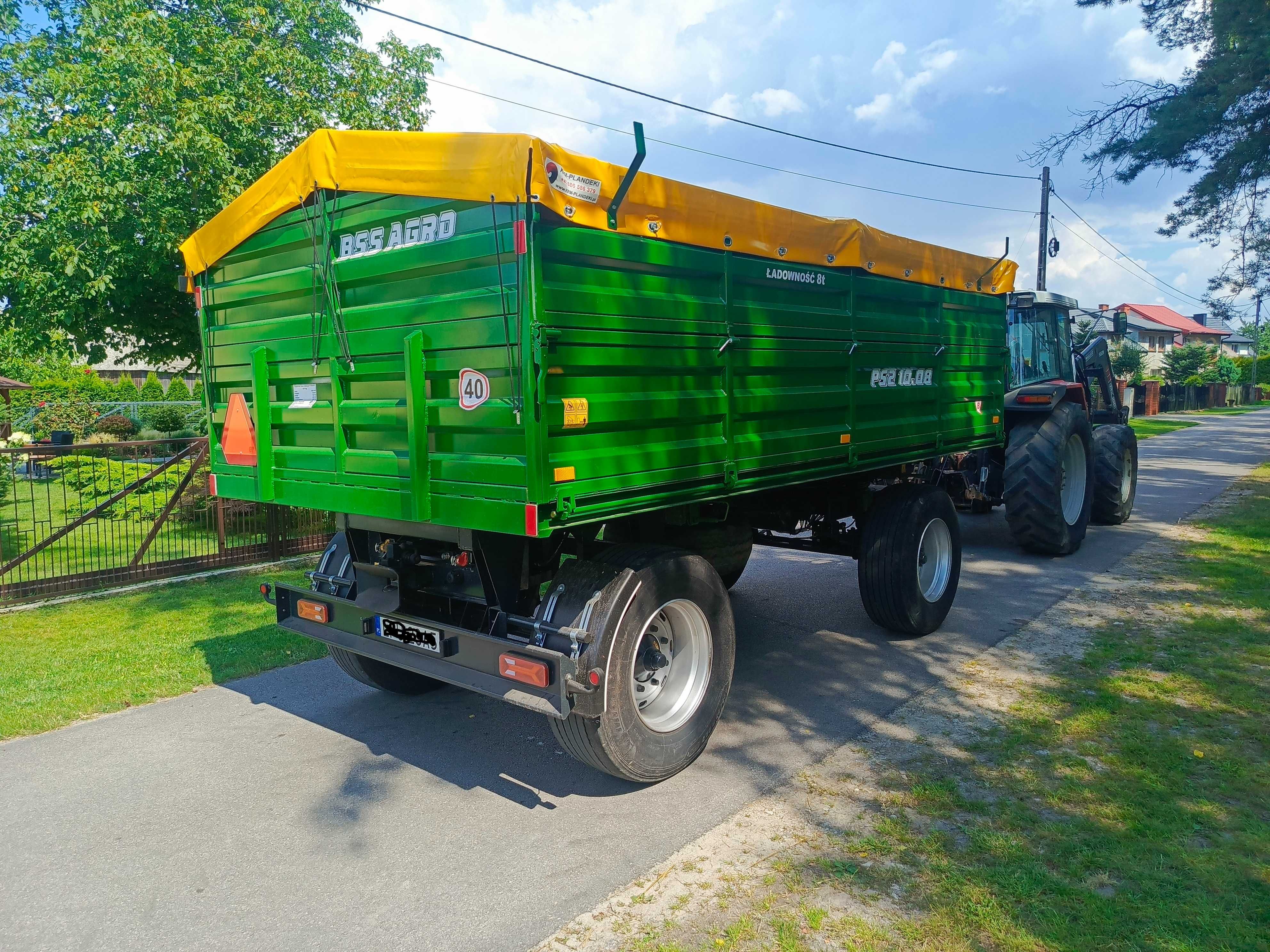 Przyczepa PS Brandys 10,08 HL 8t 12 t D47 D55