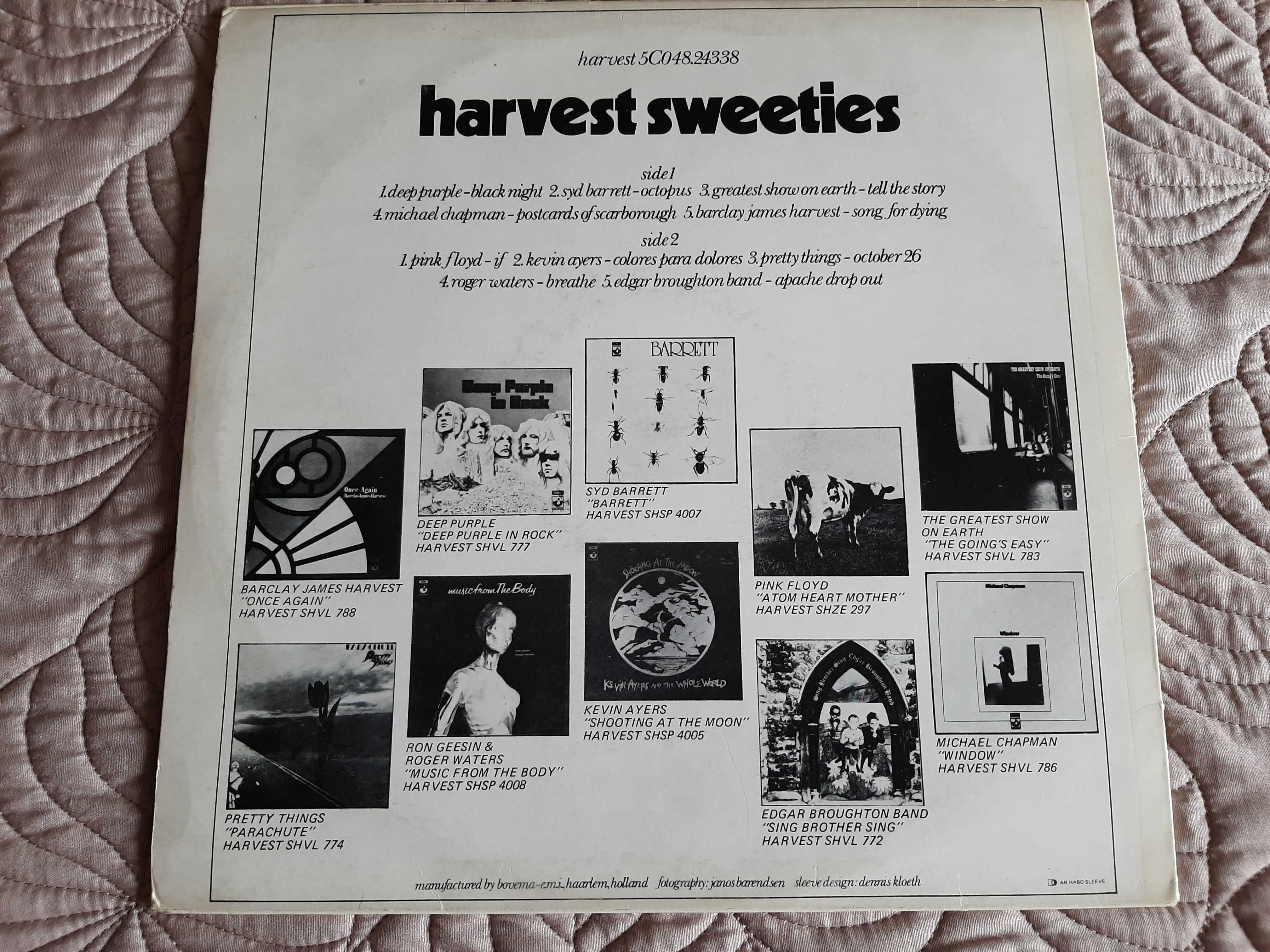 Vários(Deep Purple, Pink Floyd) - Harvest Sweeties - Vinil LP