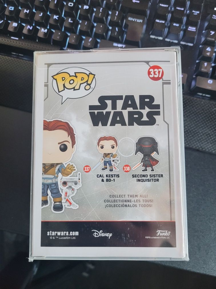Cal kestis & bd-1 funko pop star wars