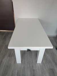 Biały rozkładany stół ława BRAWO