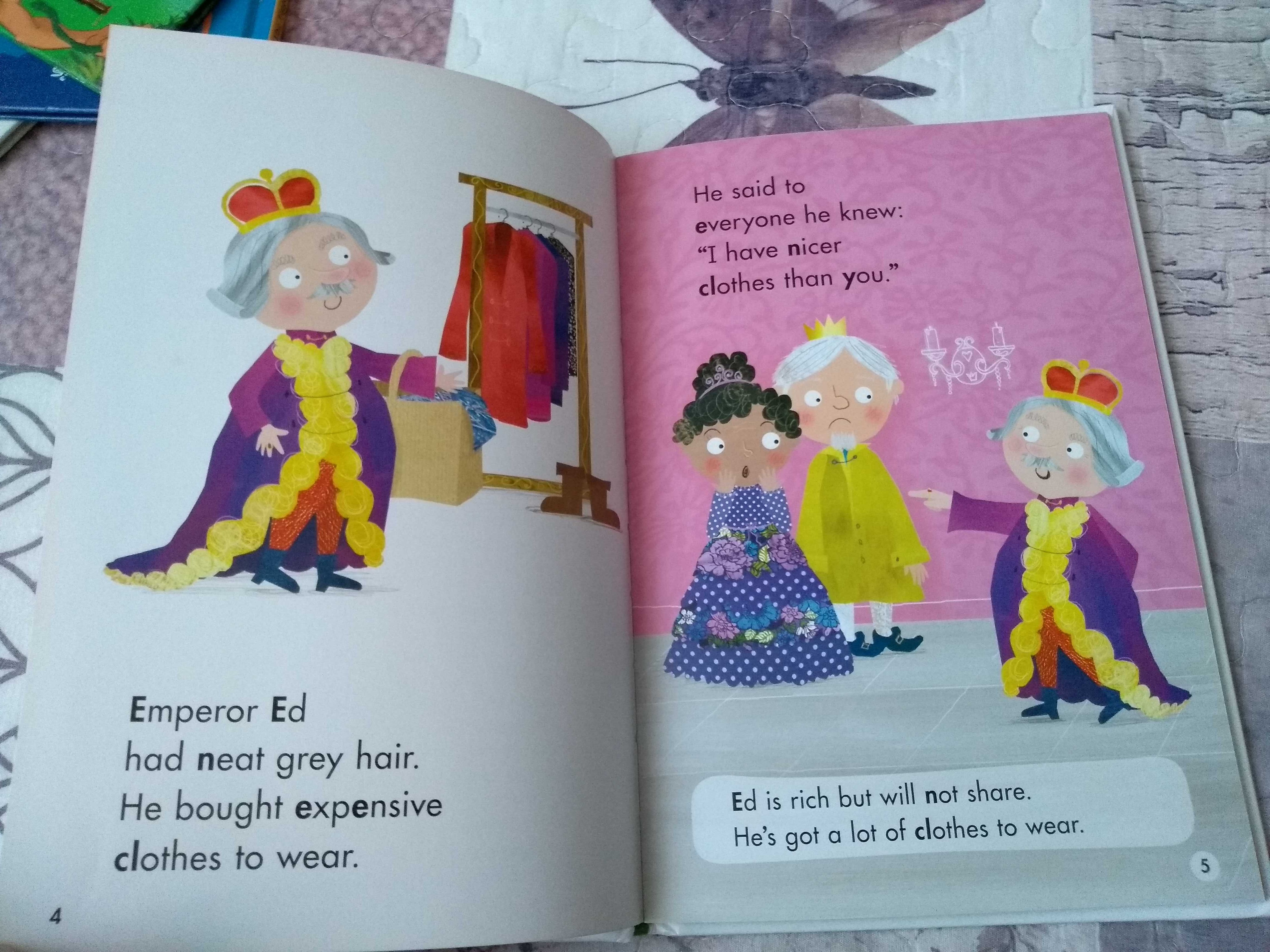 Książka po angielsku The Emperor's New Clothes Reading With Phonics